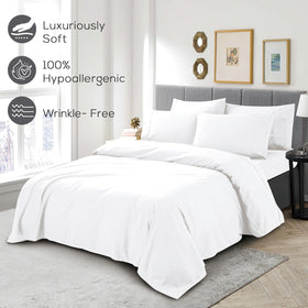 Mueller Home Ultratemp pillowcases collection illustrating silky soft comfort
