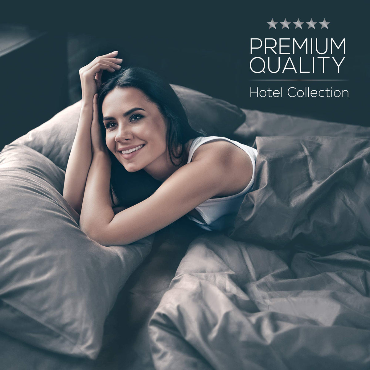 Mueller Home UltraTemp soft, silky surface invites luxurious sleep without cling.