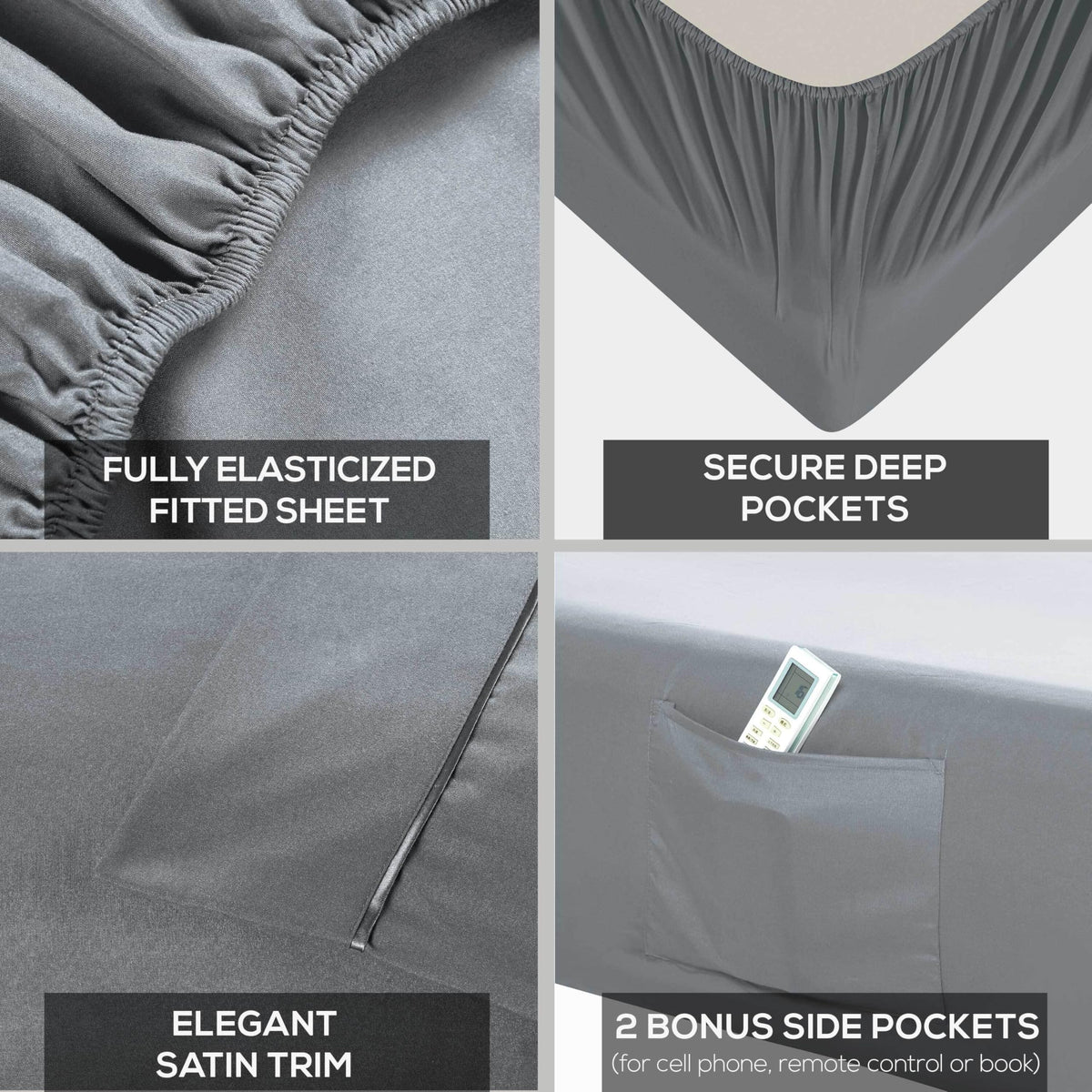 Mueller Home UltraTemp pillowcases 20x30 on bed