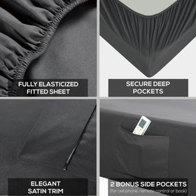 Mueller Home Ultratemp queen pillowcases with soft feel for restful nights