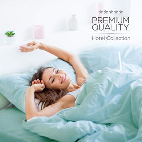 MUELLER HOME UltraTemp queen sheet deep-pocket design for secure fit