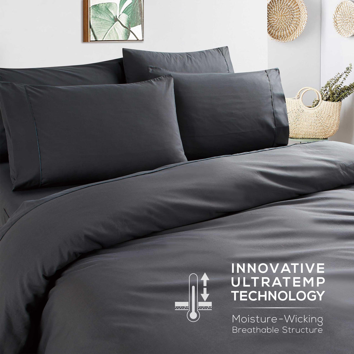 Mueller Home Ultratemp bed sheets shine with hotel-luxury sheen