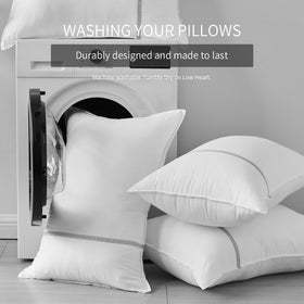 MUFEW bed pillow helps maintain alignment for better sleep