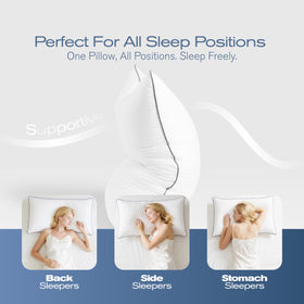 MUFEW king-size pillows suit all ages and sleep styles
