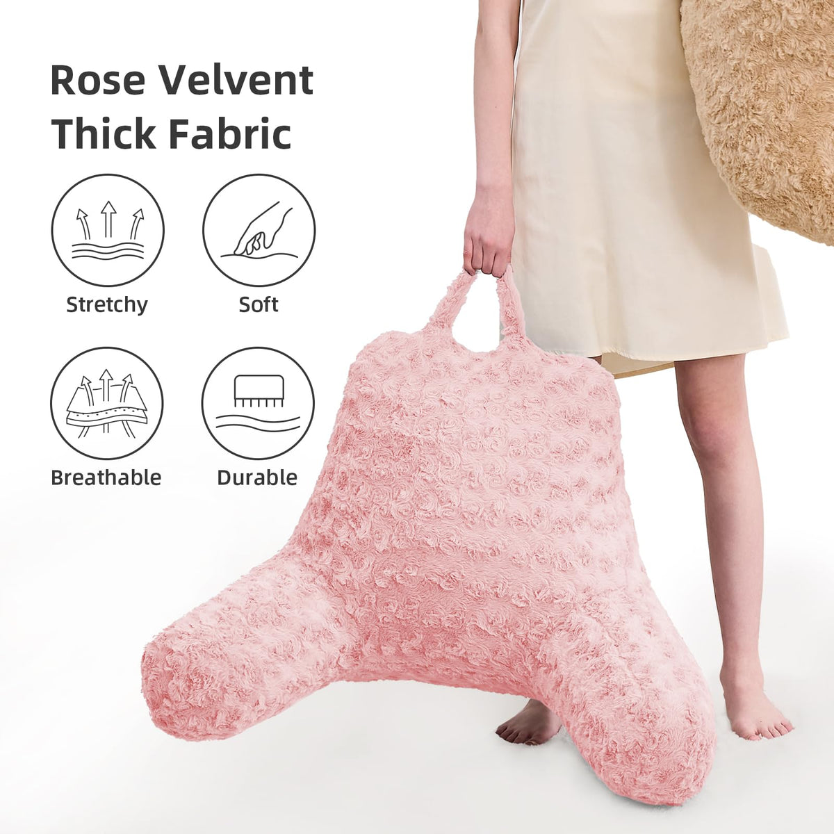 MUFEW pillow arrives gift-ready, fluffs up quickly