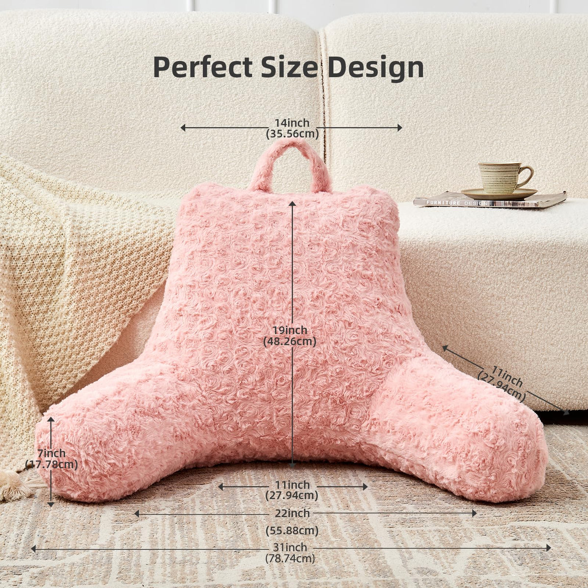 Removable washable cover keeps MUFEW pillow fresh