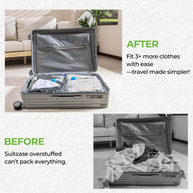 MUIMUICHU see-through design helps locate items at a glance.