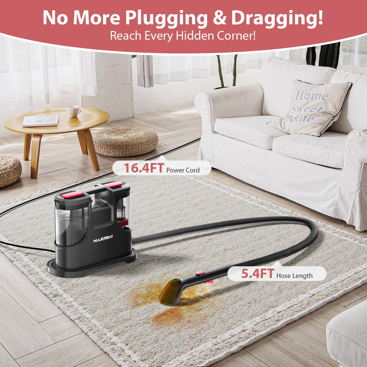 MUJERBAY top-filling design helps prevent leaks during use.
