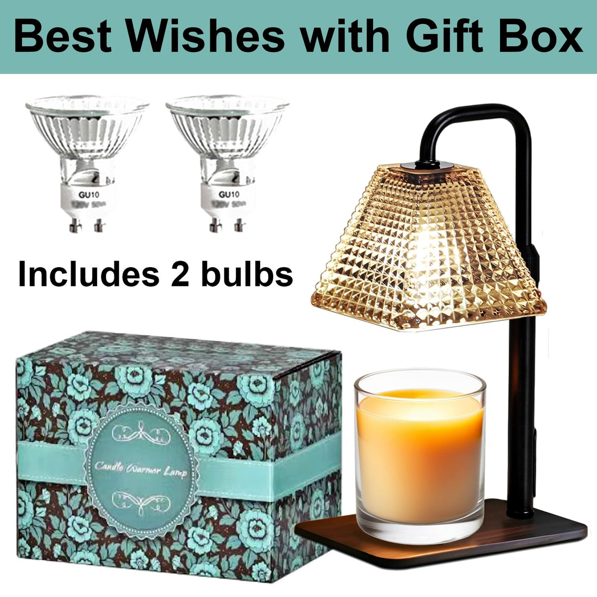 MUJTEO compact warmer suitable for desk or nightstand.