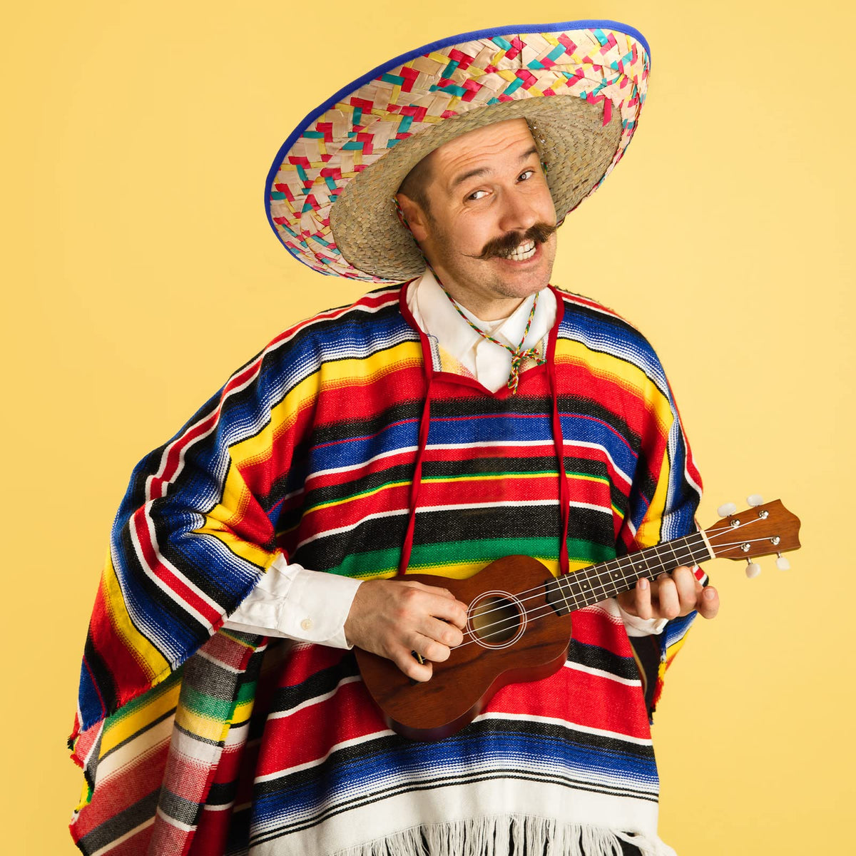 Mumufy festive sombrero perfect for Mexican-themed parties or photo booths