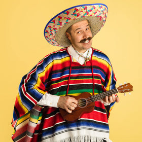 Mumufy festive sombrero perfect for Mexican-themed parties or photo booths