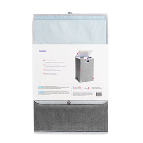 Munchkin 21.5x13x13 dimensions offer ample daily laundry space.