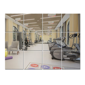 Murrey Home 2mm thick adhesive tiles install easily on smooth surfaces.