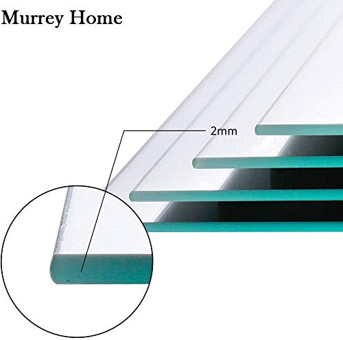 Murrey Home mirror tiles with polished edges enhance safety and style on any wall.
