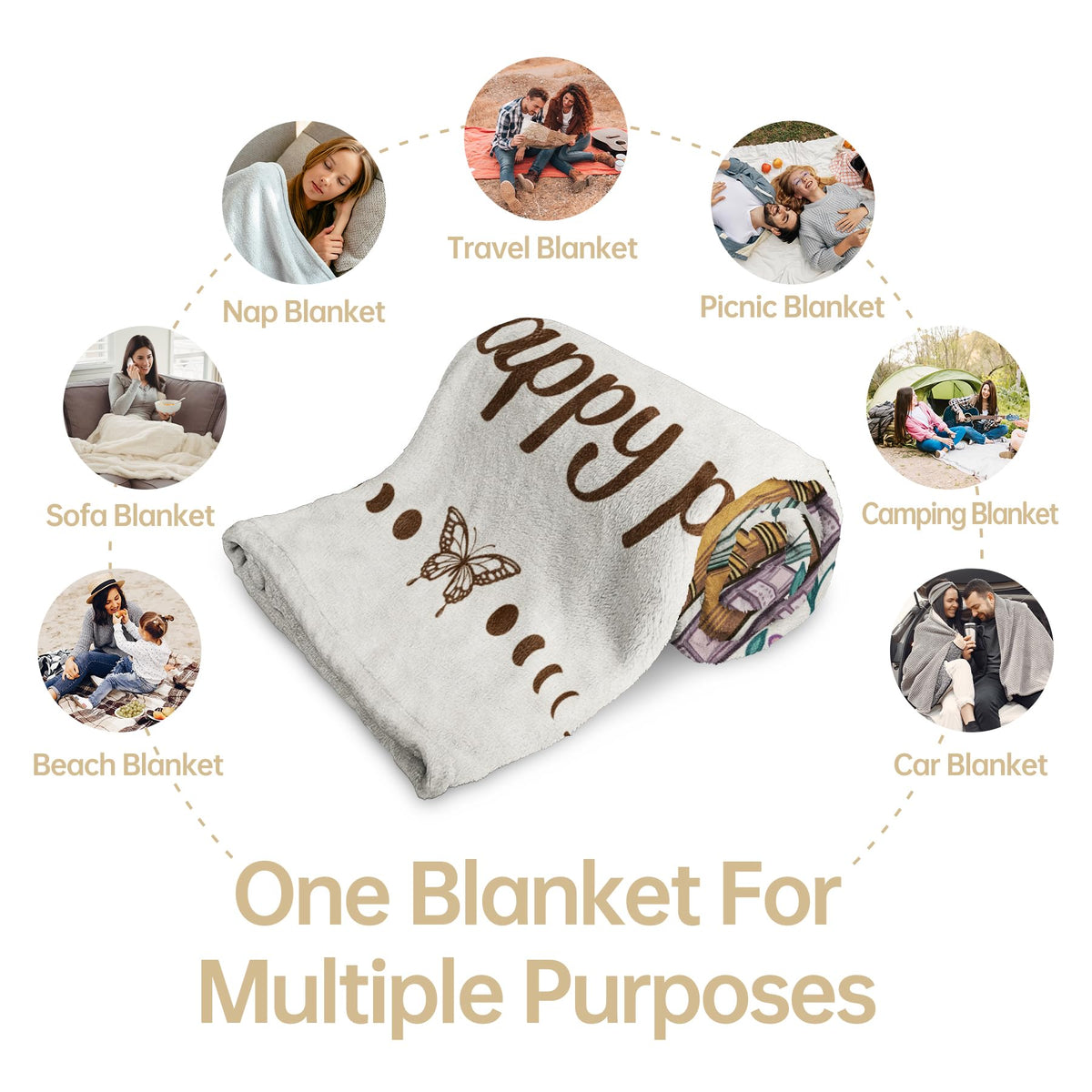 musaecoin Book Lovers Blanket gift-ready packaging promotes thoughtful gifting