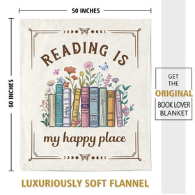musaecoin Book Lovers Blanket vacuum packaging shows ready-to-gift presentation