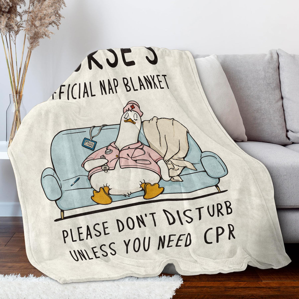 musaecoin gift-packaging-nurse-blanket ready to surprise a nurse