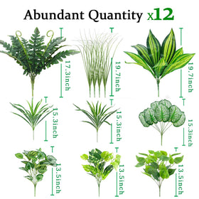Mutcolor weatherproof artificial plants designed for exterior use.