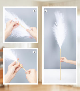 MUUNC pampas grass ideal for wedding arches and ceremony décor.