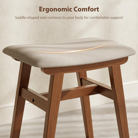 Muwuele vanity stool assembled quickly with included tools