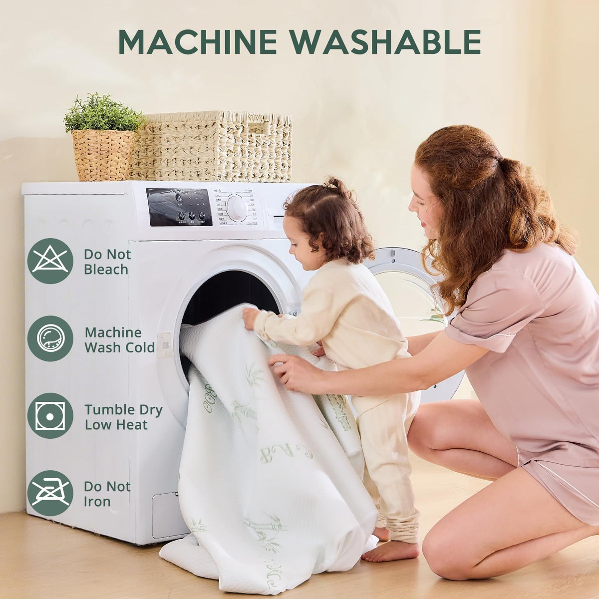 Deep cooling and heat distribution for a balanced sleeping temperature.