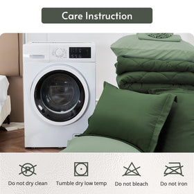 MUXHOMO all-season bedding in breathable fabric for year-round comfort