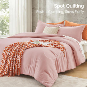 MUXHOMO brushed microfiber softness feels gentle on skin for sleep comfort.
