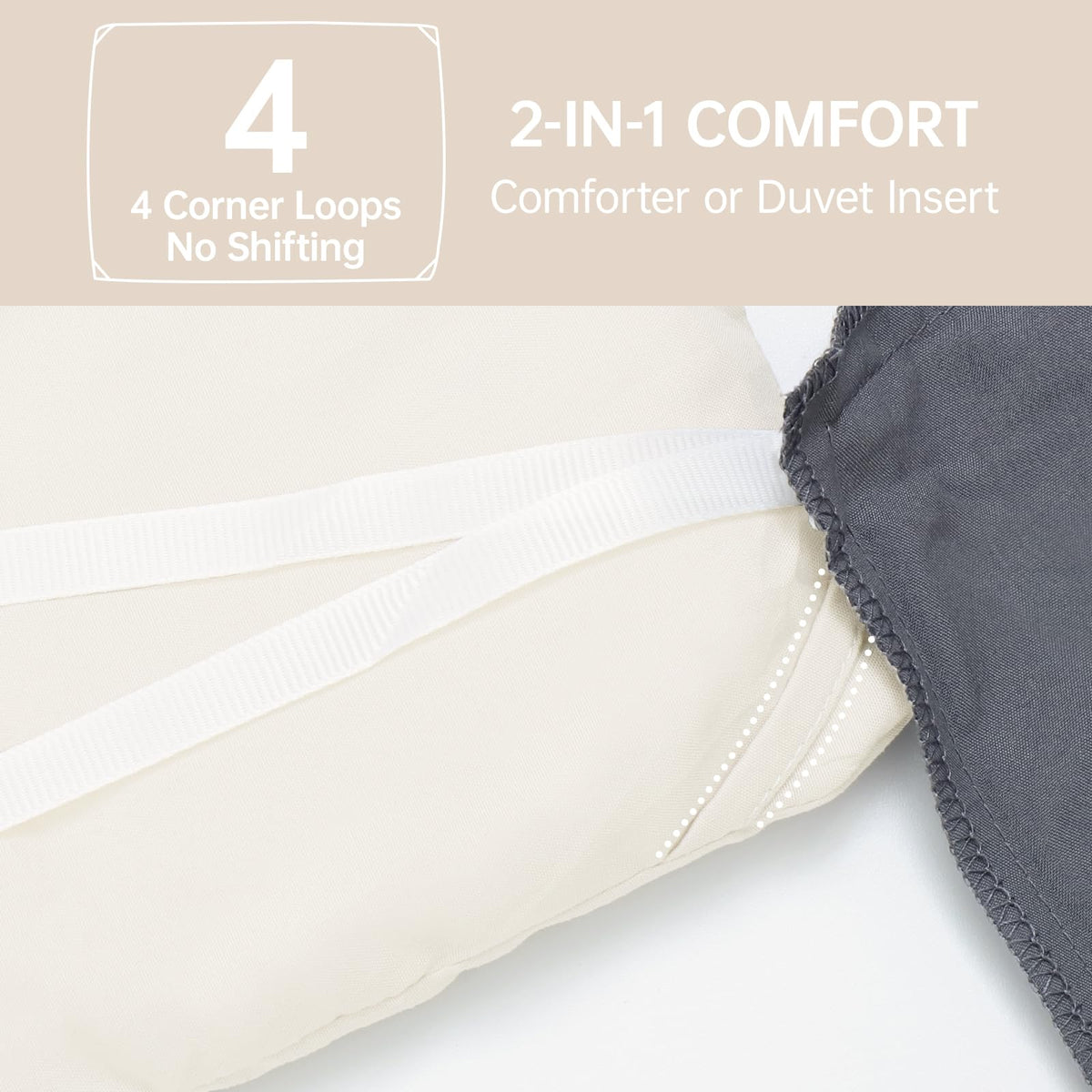 MUXHOMO comforter on bed shows versatile all-season use