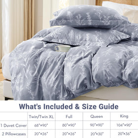 MUXHOMO corner ties secure the duvet for a neat bed.
