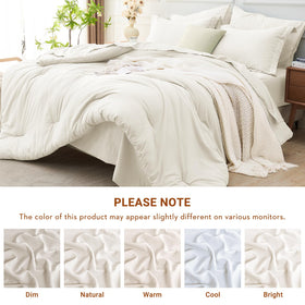 MUXHOMO easy-care bedding, machine washable and quick to dry