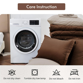 MUXHOMO easy-care machine-washable bedding for busy homes