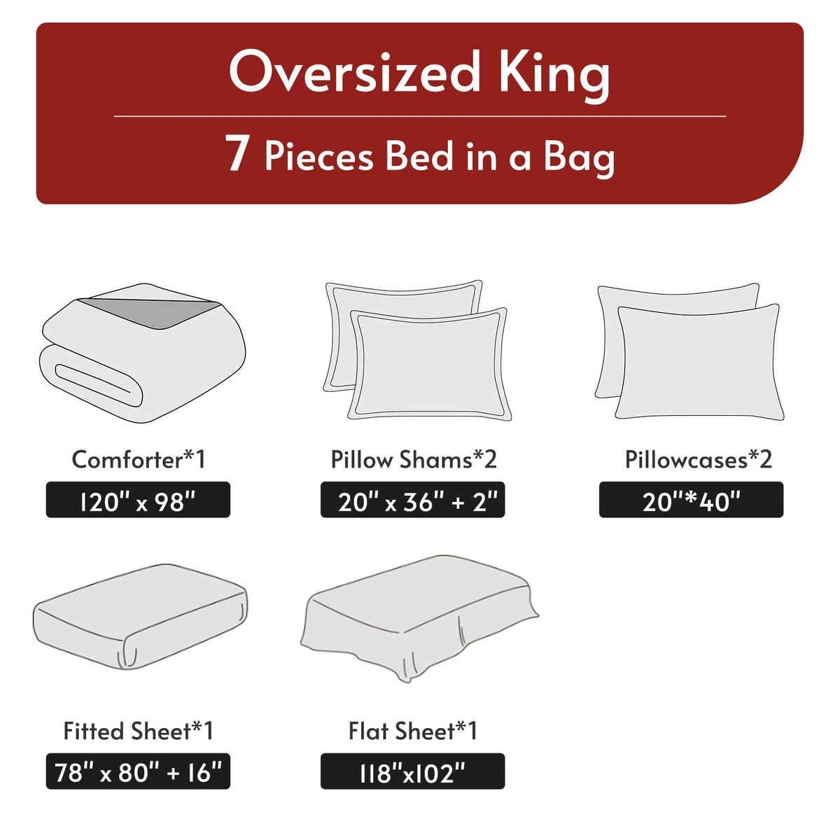 MUXHOMO envelope-closure pillowcases simplify bed making