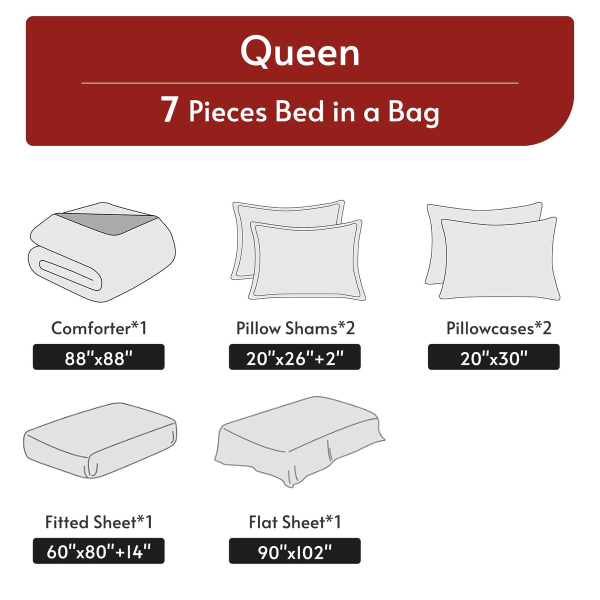 Muxhomo fitted sheet 14-inch pocket keeps bed secure