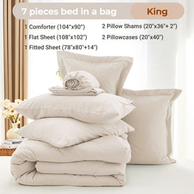 MUXHOMO envelope-closure pillowcases keep pillows neatly in place.