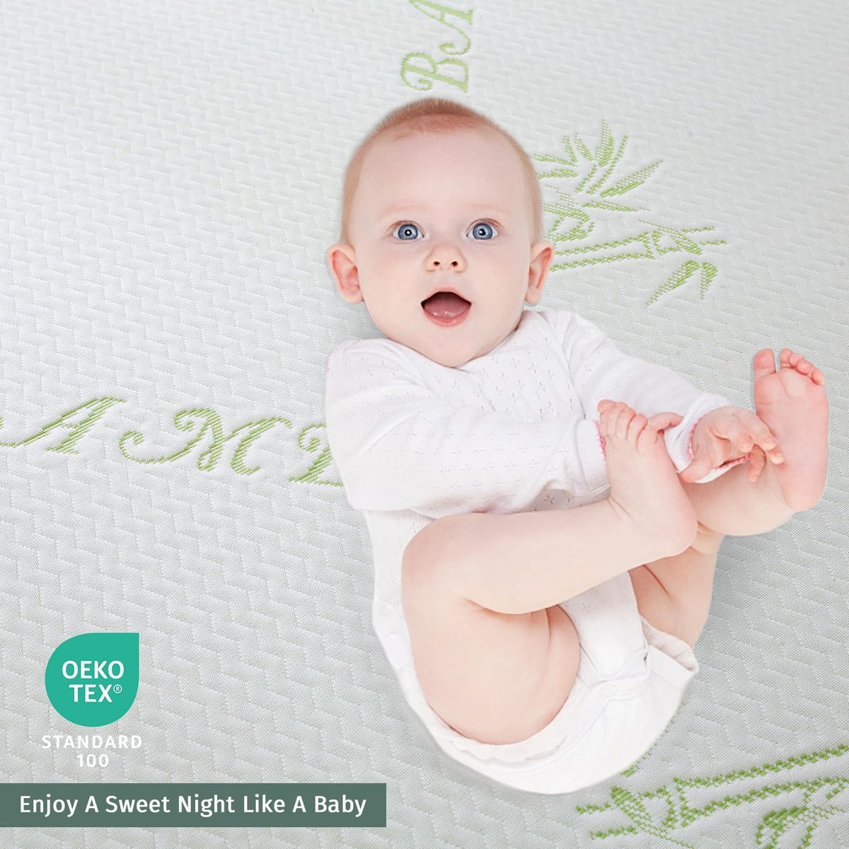 MUXHOMO stretch fit design grips 8-21 inch mattresses for stable placement.