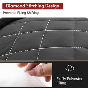 MUXHOMO pillow shams 20x26 designed to stay in place.