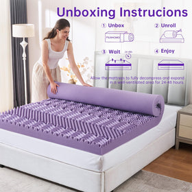 MUXHOMO design supports head, shoulders, and back for stable sleep.