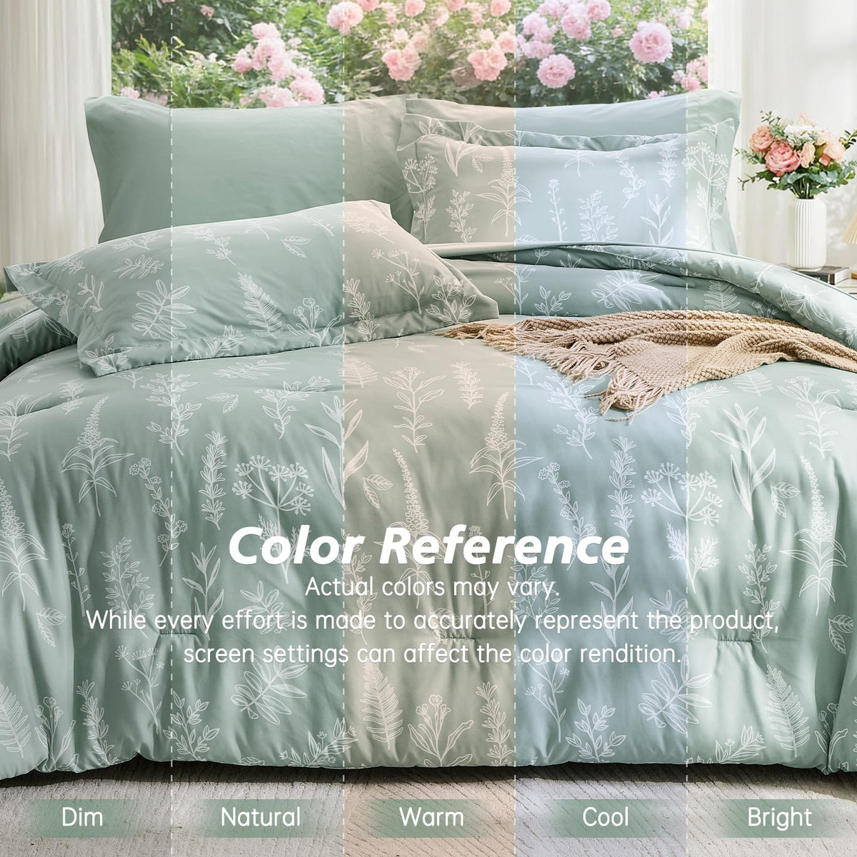 MUXHOMO Queen Bedding Microfiber is ultra-soft and durable.