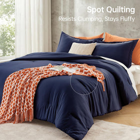 MUXHOMO Queen Comforter vacuum-packaged ready to fluff after open.
