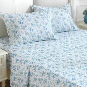 MUXHOMO bedroom setup with these sheets creating a tidy, inviting look.