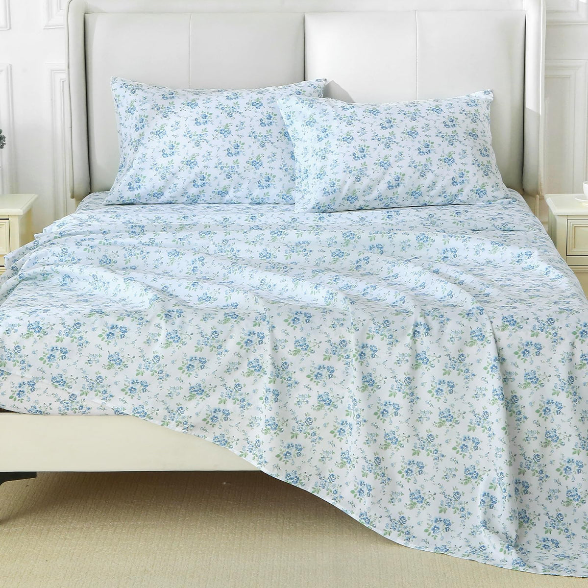 MUXHOMO 14 pattern options showcased for versatile bedroom styling.