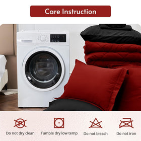 MUXHOMO reversible design adds style options to any bedroom.