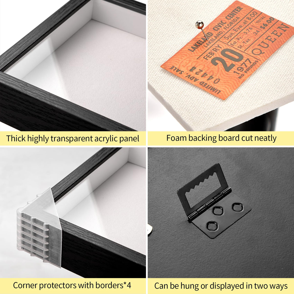 MUXIUNT rotating back panel enables easy access without wall damage