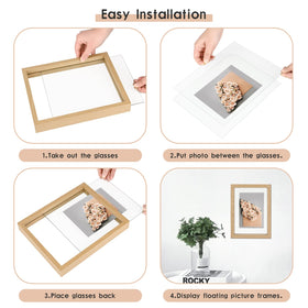 MUYE 11x14 floating frame gift-ready packaging perfect for gifting