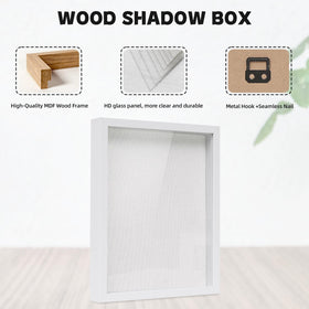 Muzilife 11x14 shadow box packaged securely to avoid shipping damage