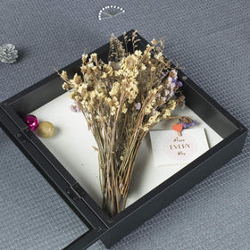 Muzilife linen interior supports photos and small items securely