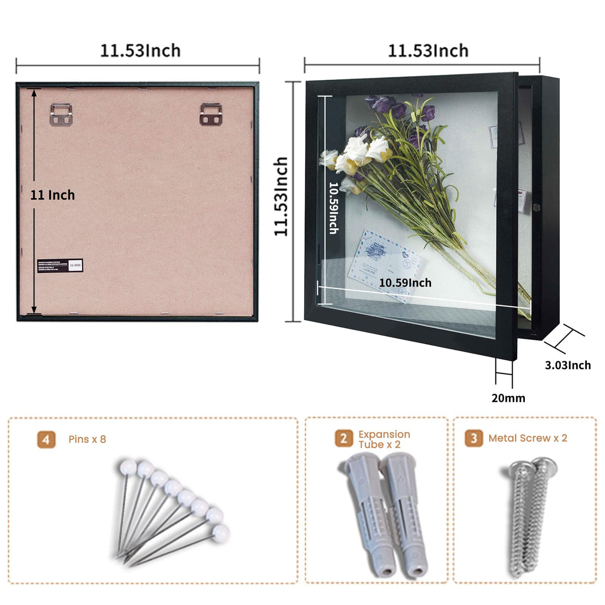 Muzilife magnetic door allows easy updates to displays