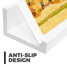 Muzilife hidden back mounting holes maintain a clean wall look