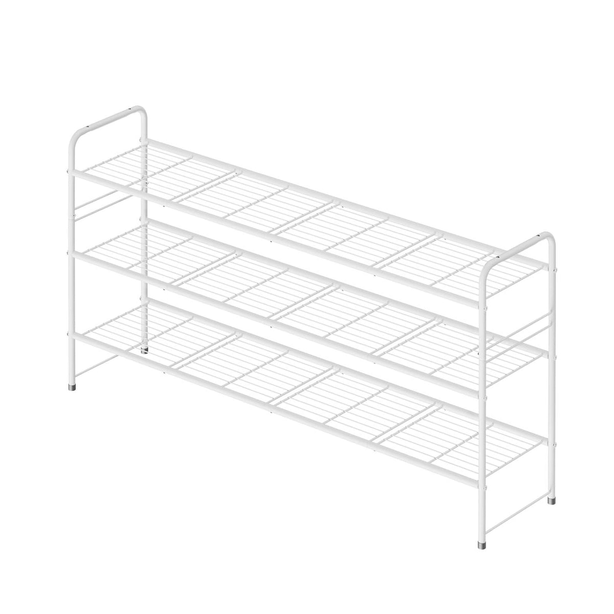 MWQ 3-tier shoe rack versatile placement in hallways and rooms