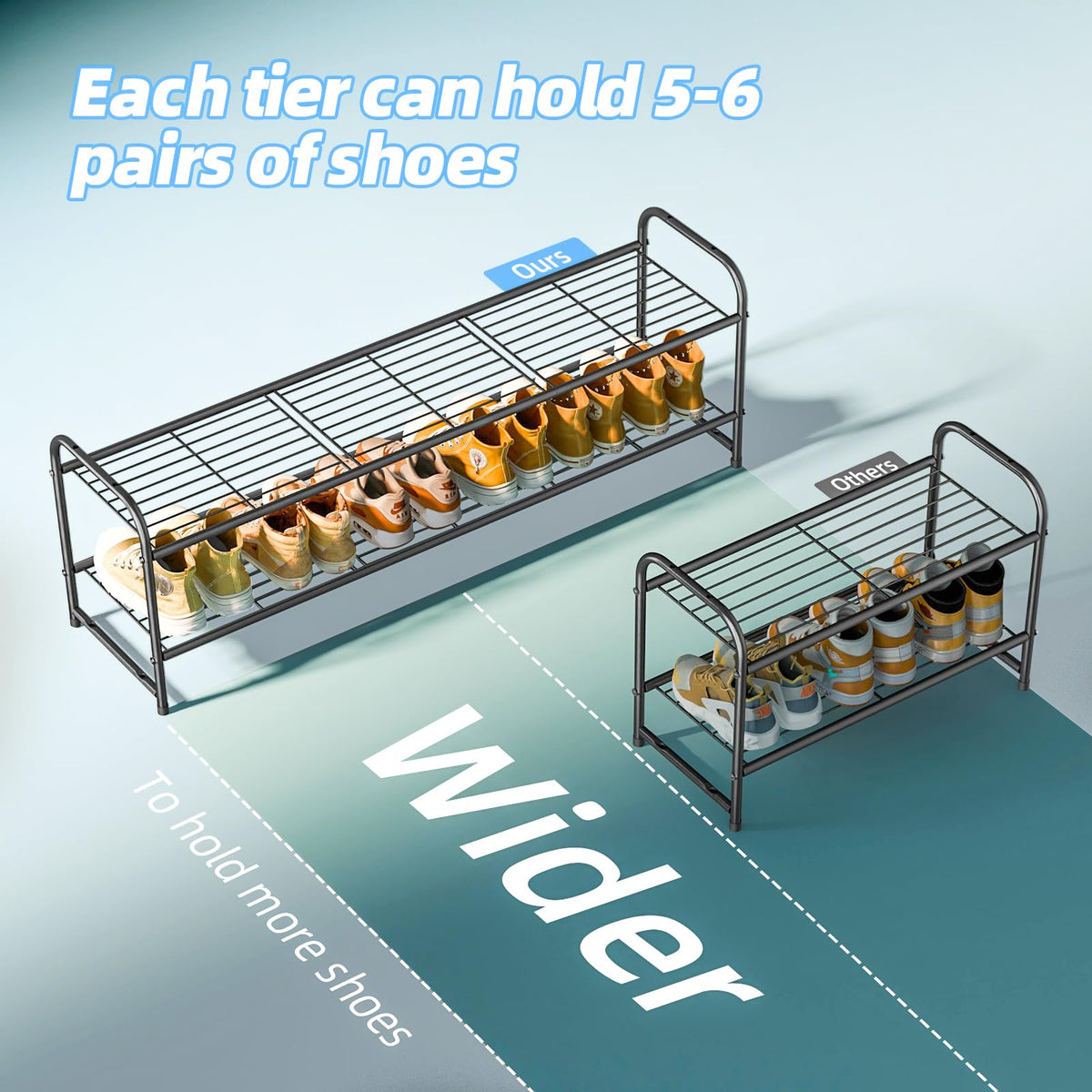 MWQ waterproof and rustproof materials protect stored shoes